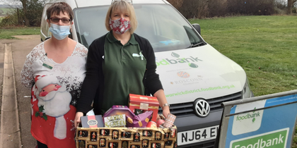 Arden House brings Secret Santa to local food bank