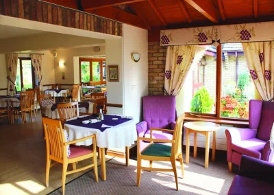 Dining Room at Rose Cottage Care Home in Huntingdon, Cambridgeshire