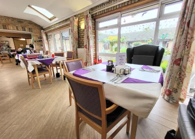 Dining Room at Rose Cottage in Huntingdon